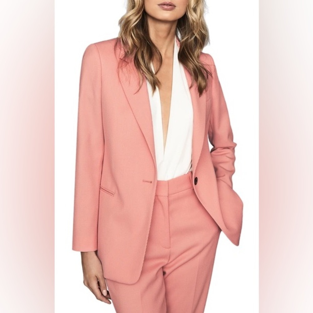 NWT Reiss Apricot Phoenix Tailored Blazer